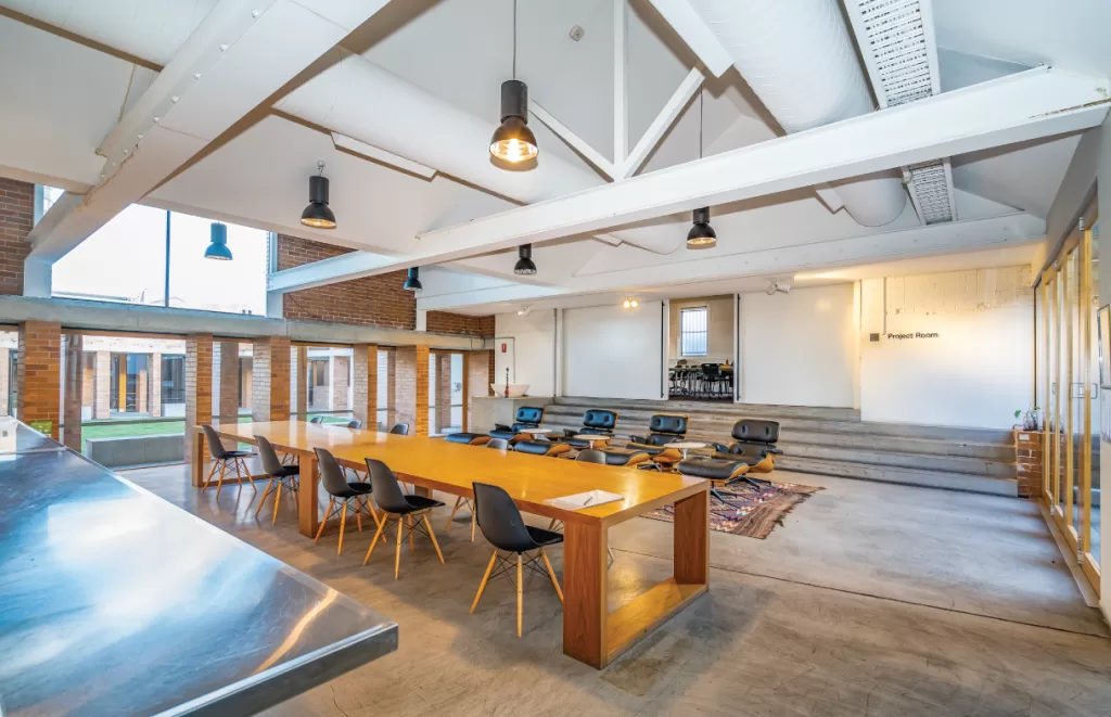 Dedicated desks at The Factory Coworking