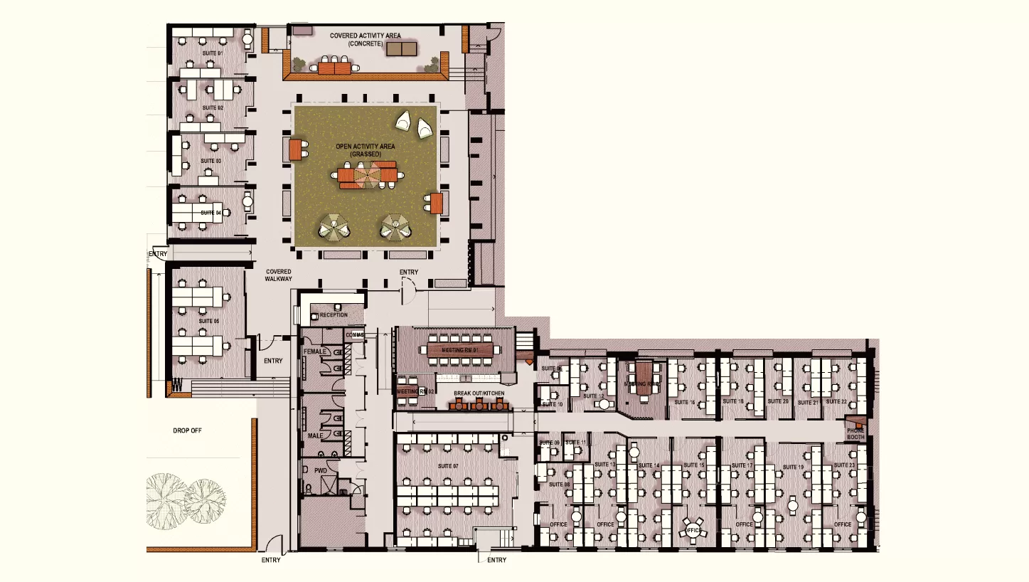 The Factory Floor Plan