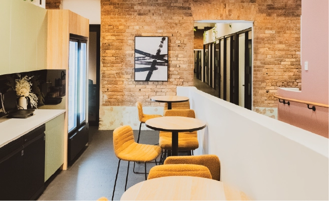 The Factory Coworking Kitchen Amenity
