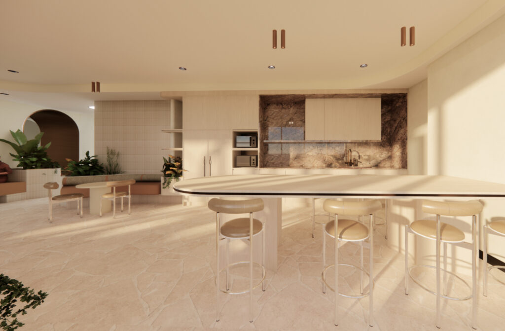 Alcove kitchen located at Brisbane City